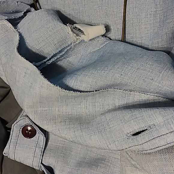 Vintage 70s denim style free. UNKNOWN label. Size large. - Picture 2 of 10